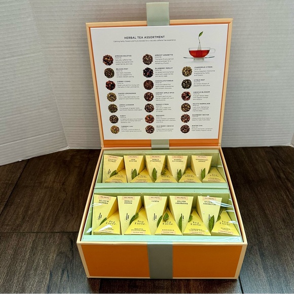 Tea Forté Herbal Tea Assortment - Classic Collection - 40 Tea Infusers - Picture 1 of 9